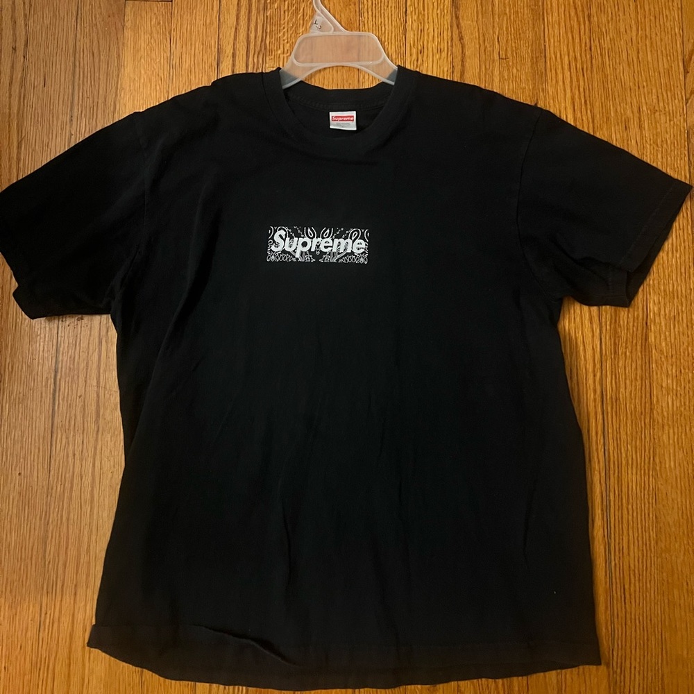 Supreme bandana box logo USED Size large